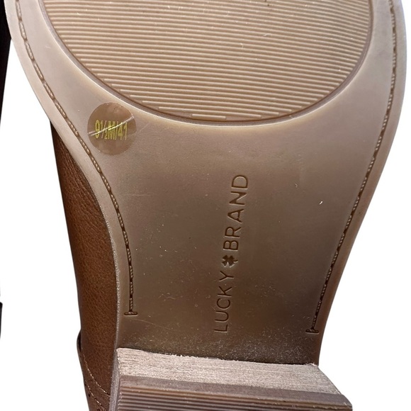 Lucky Brand Women's Tan/Brown Fausst Bootie Size 9.5 - Picture 9 of 12
